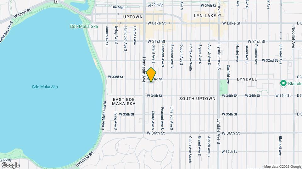 3316 Girard Ave S, Unit 2 Map and Location Details