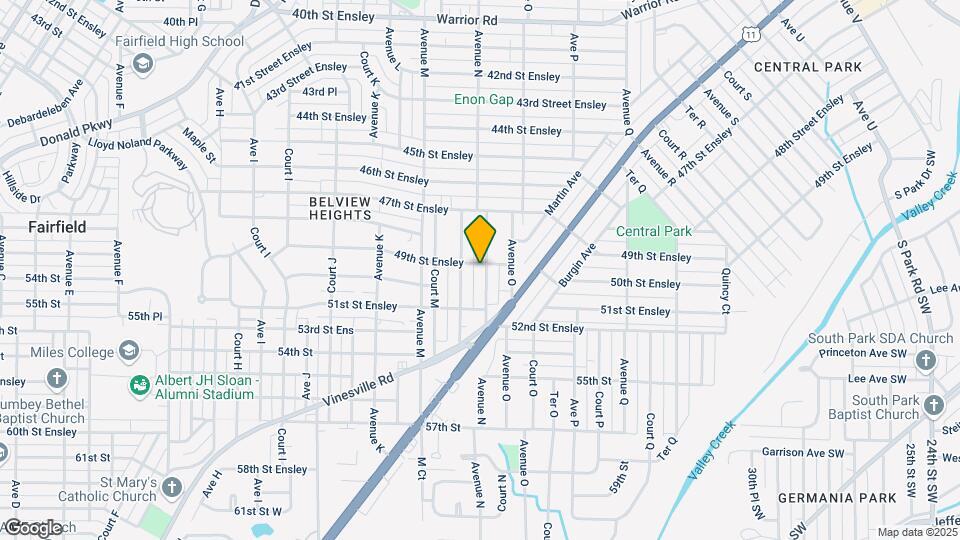 4904 Avenue N Map and Location Details