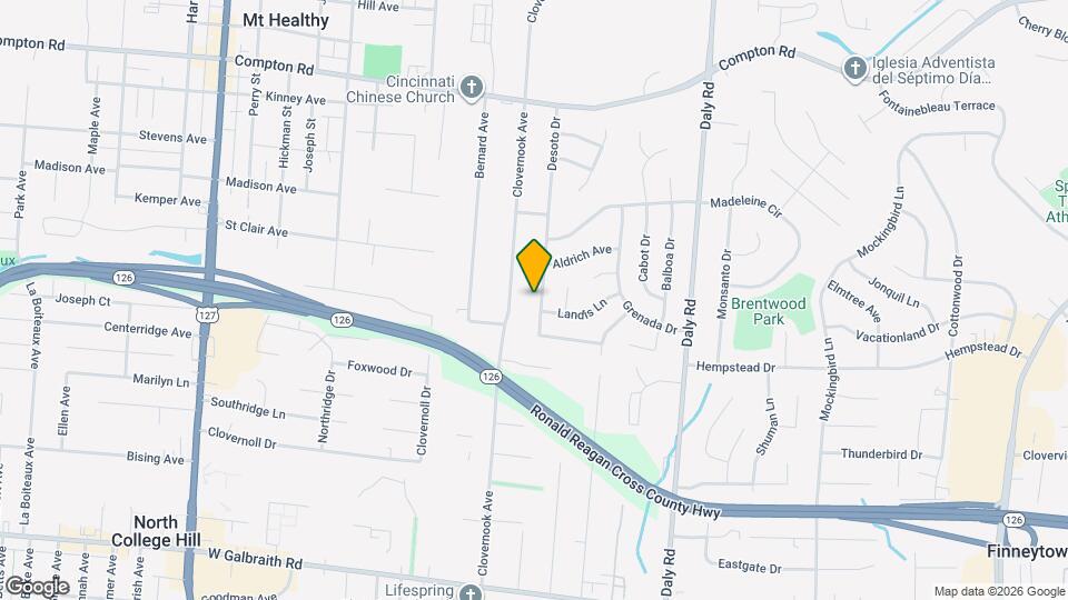 8715 Desoto Dr Map and Location Details