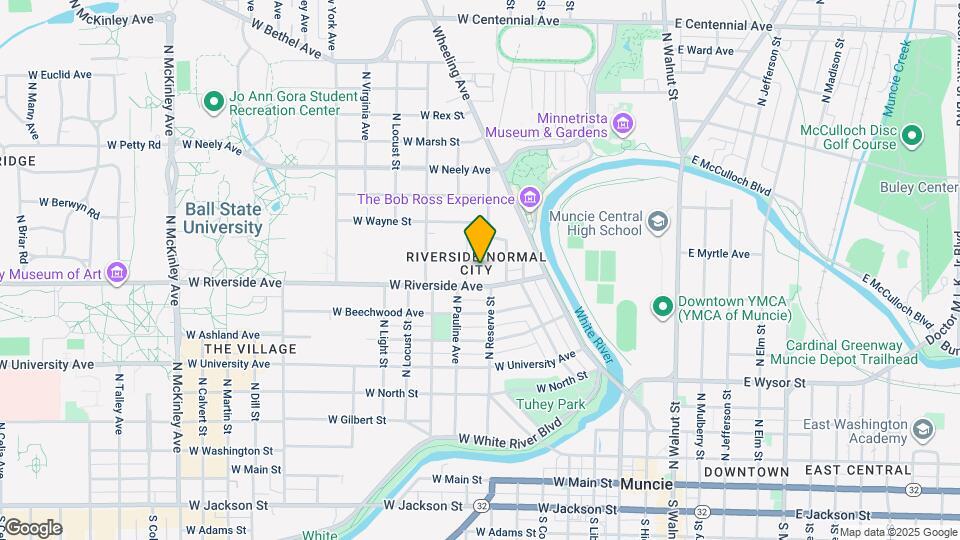 808 W Riverside Ave Map and Location Details