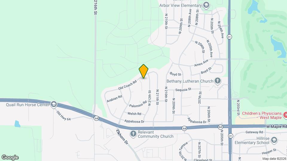 4115 N 213th Cir Map and Location Details