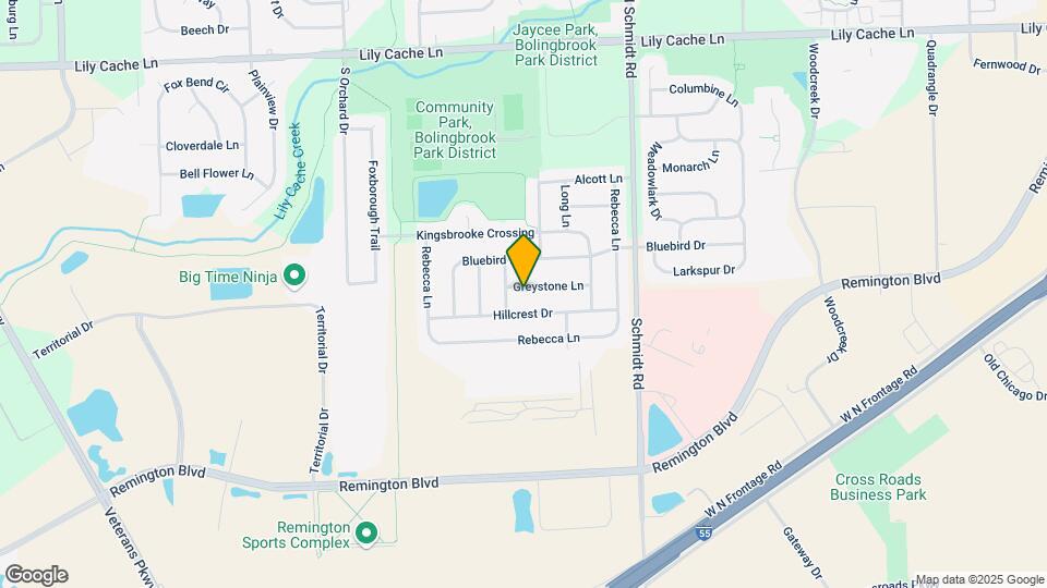 607 Greystone Ln Map and Location Details