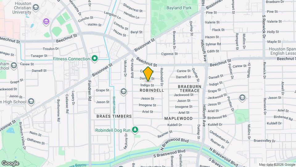 6148 Indigo St Map and Location Details