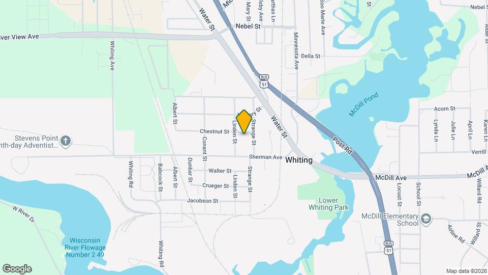 414 Chestnut St Map and Location Details