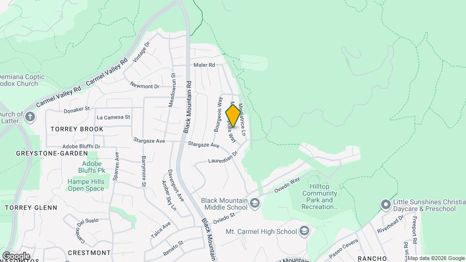 14265 Marianopolis Way Map and Location Details