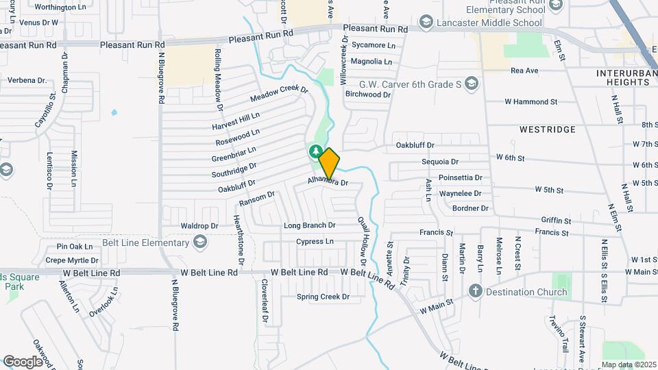 1246 Alhambra Dr Map and Location Details