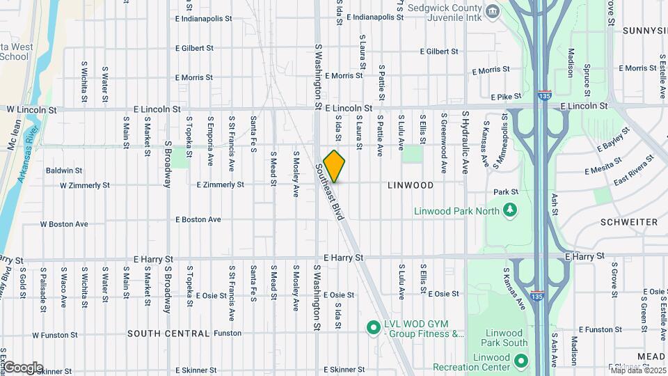 1405 S Ida St Map and Location Details