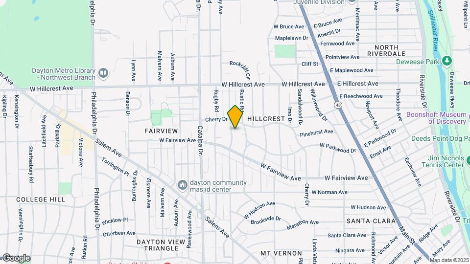 2232 Emerson Ave Map and Location Details