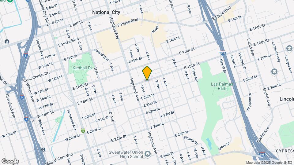 932 E 18th St Mapa y Detalles de la Ubicación