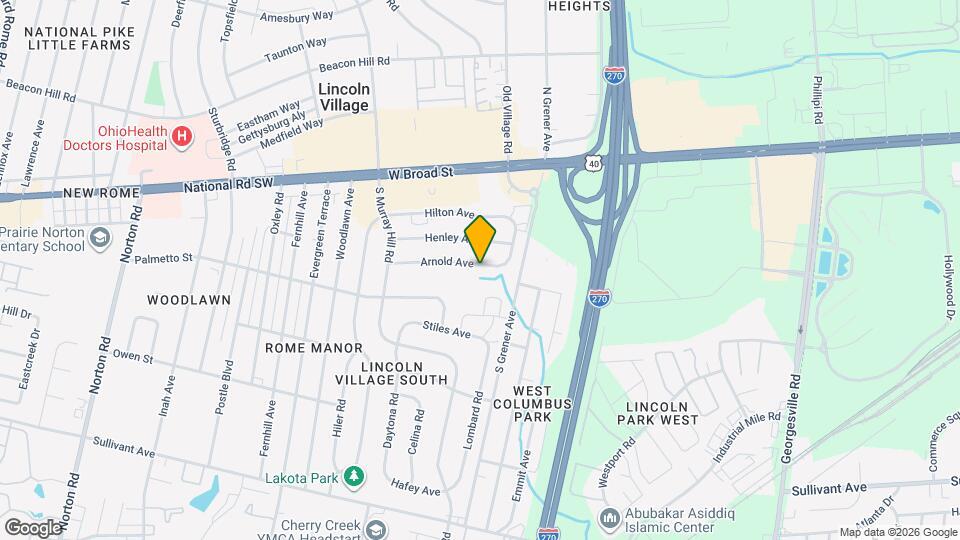 4657 Arnold Ave Map and Location Details