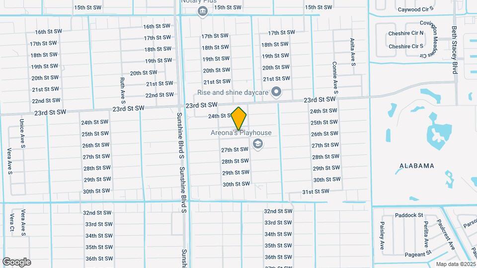 2906 26th St SW Map and Location Details