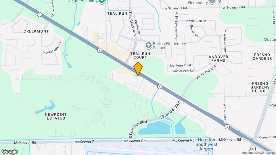 1606 Westway Dr Map and Location Details