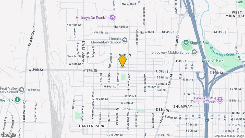 414 W 39th St Map and Location Details