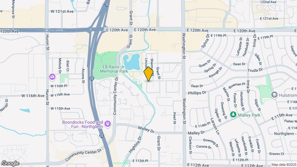 11680 Lincoln St, Unit Basement Apartment Map and Location Details