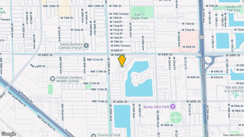 6530 W 27th Ave Map and Location Details