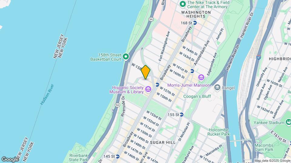 614 W 157th St Map and Location Details