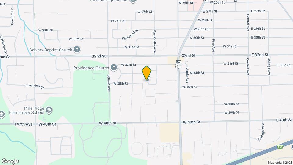 854 York Ave Map and Location Details