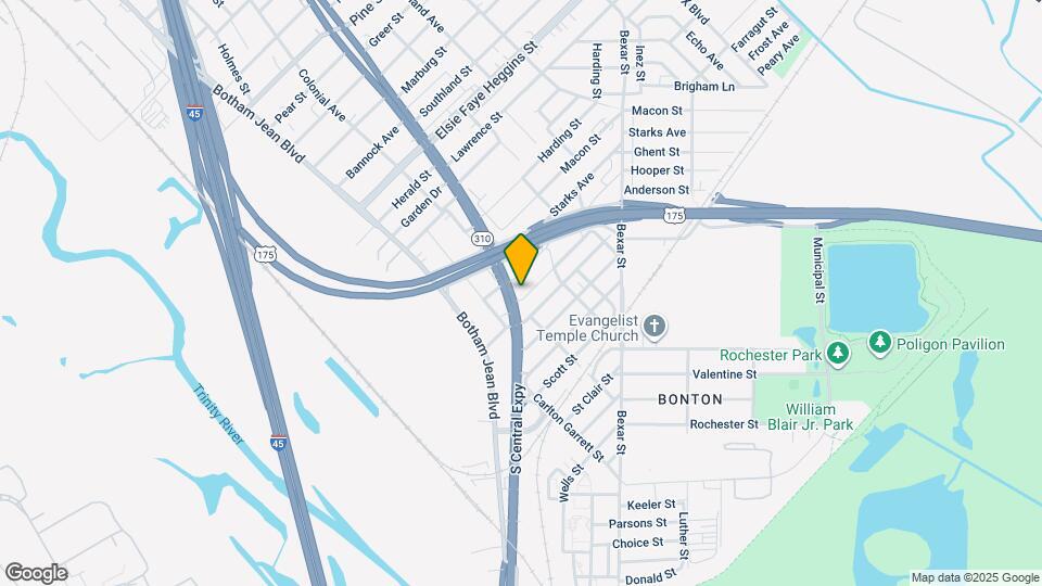 2203 Anderson St Map and Location Details