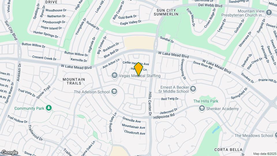 9448 Amber Valley Ln Mapa y Detalles de la Ubicación