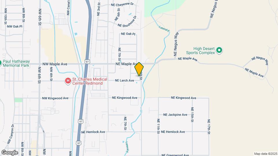 855 NE Larch Ave Map and Location Details
