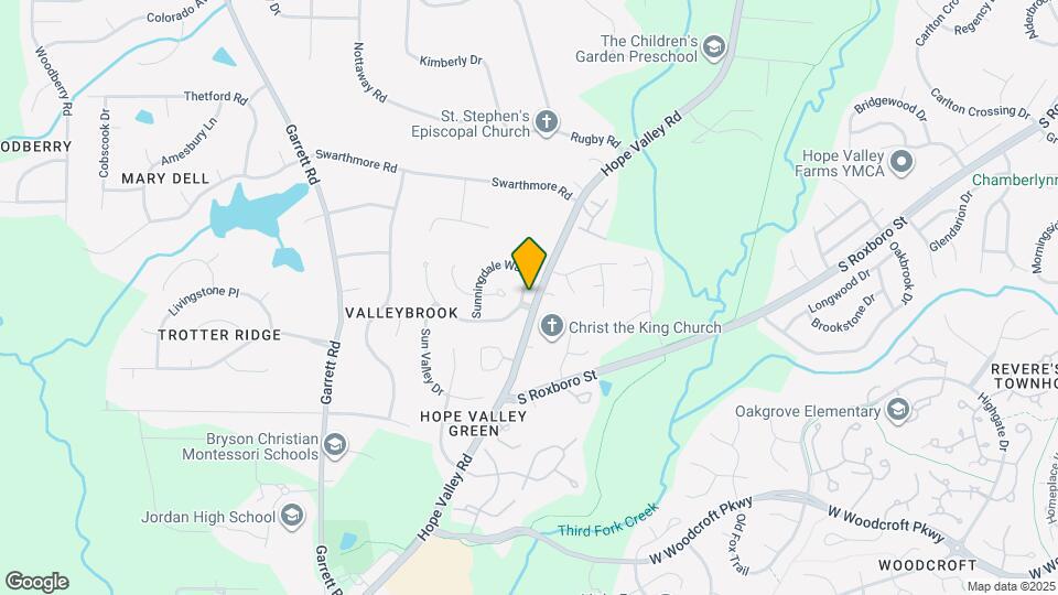 3600 Sunningdale Way Map and Location Details