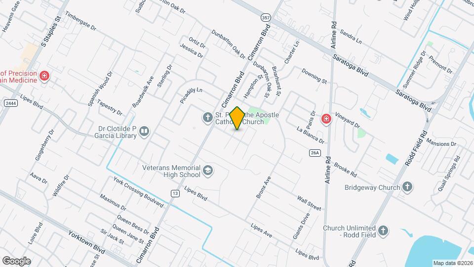 3422 De Zevala St Mapa y Detalles de la Ubicación