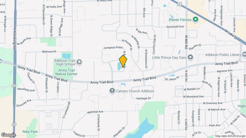 Indian Trail Apartments Map and Location Details