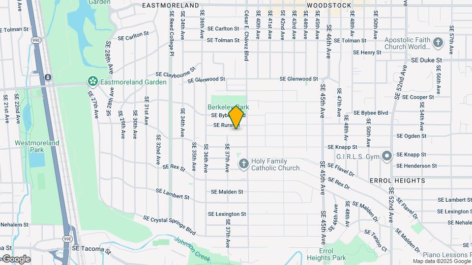 3735 SE Ogden St Map and Location Details