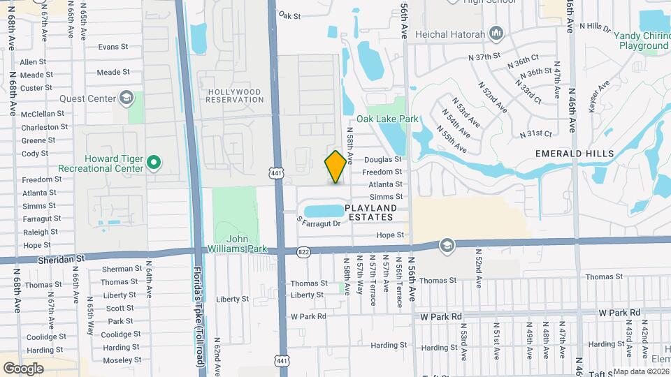 5820 Atlanta St Map and Location Details