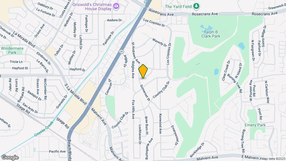 8332 Sunnybrook Ave Map and Location Details