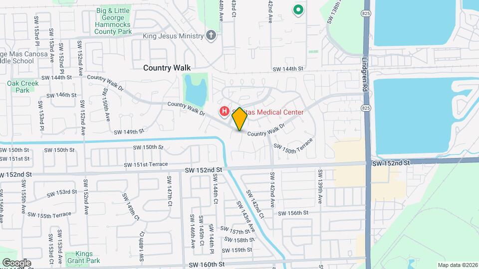 14912 SW 143rd Ct Map and Location Details