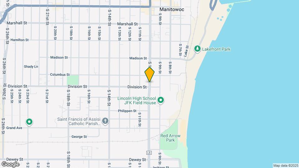 1416 S 10th St Map and Location Details