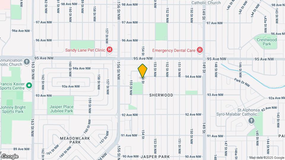 9350-9154 154 St Map and Location Details