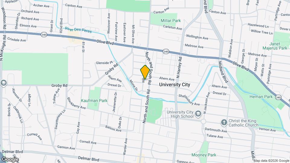 1076 Wilshire Ave Mapa y Detalles de la Ubicación