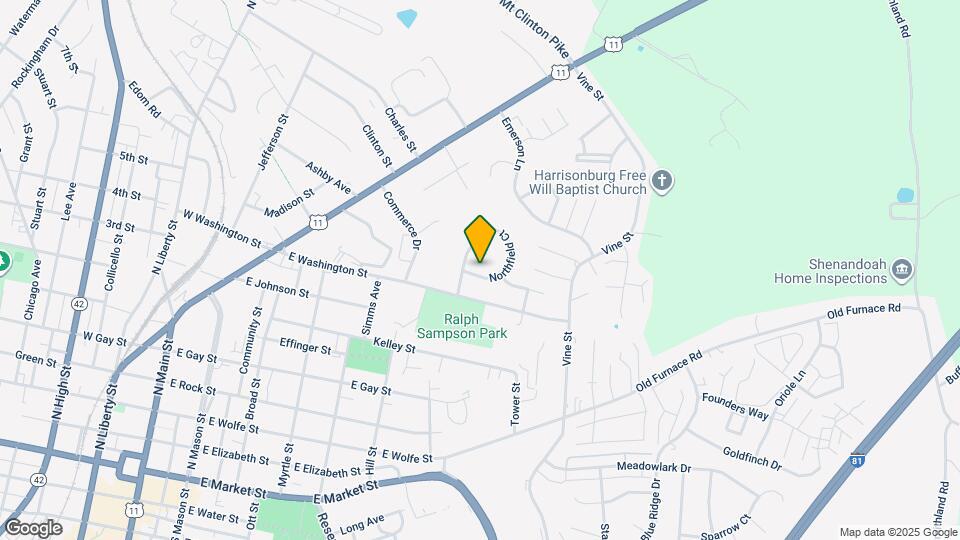 412 Northfield Ct Map and Location Details