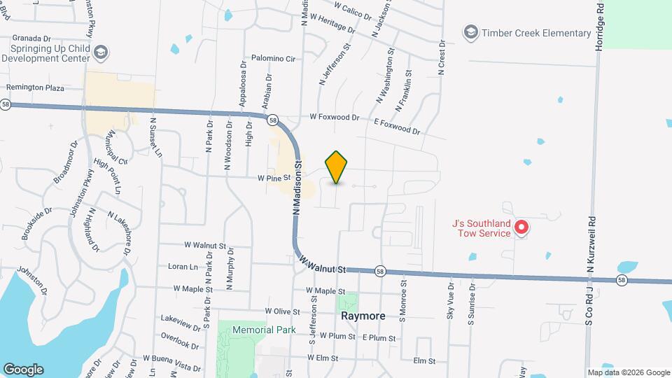 248 Persimmon Rd Map and Location Details