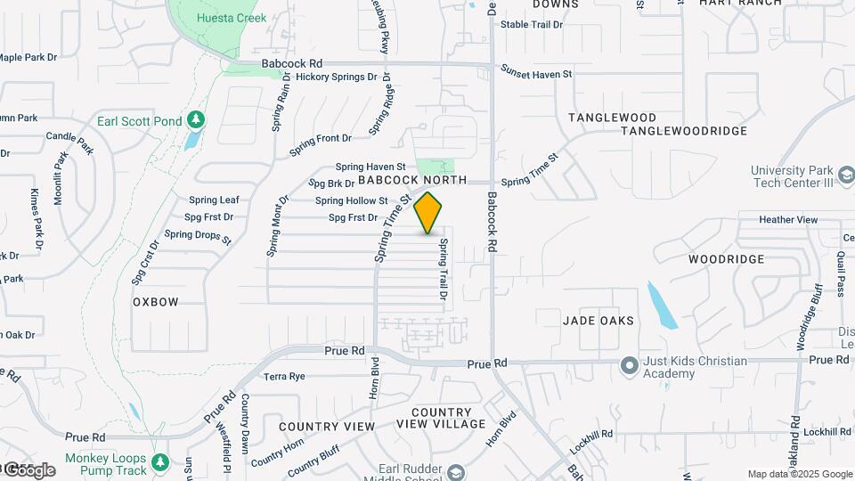6518 Spring Manor St Map and Location Details