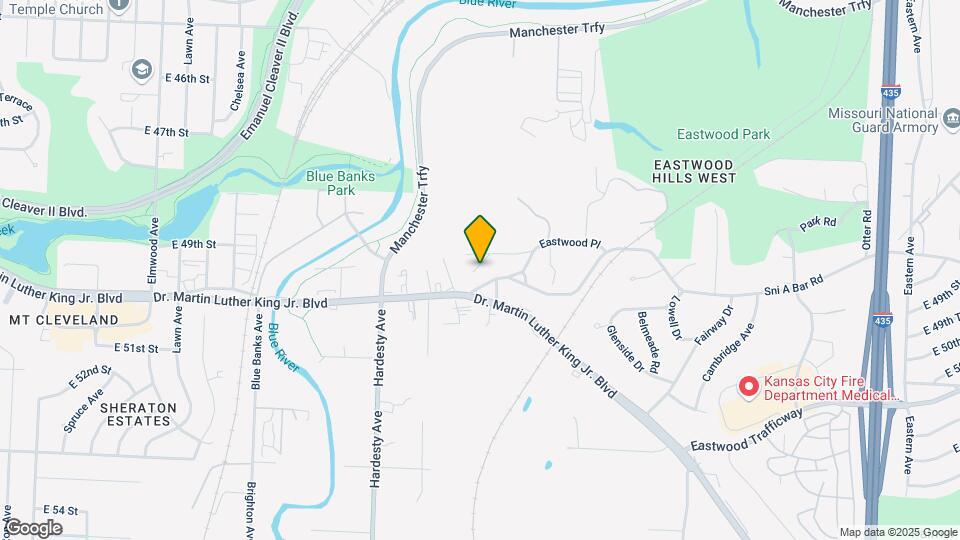 5800 Eastwood Ct Map and Location Details