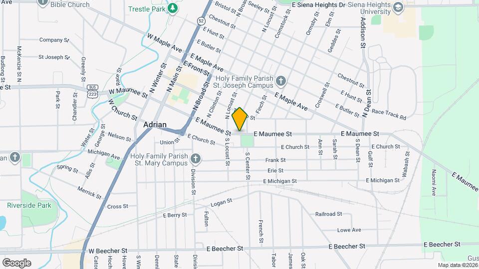 426 E Maumee St Mapa y Detalles de la Ubicación