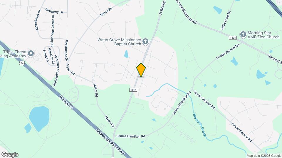 2809 Waycross Dr Map and Location Details