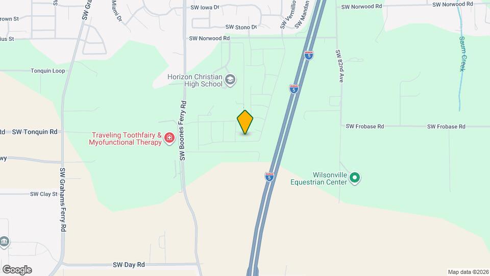 8943 SW Vermillion Dr Map and Location Details