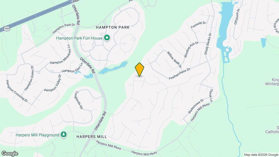 15606 Wolfboro Rd Map and Location Details