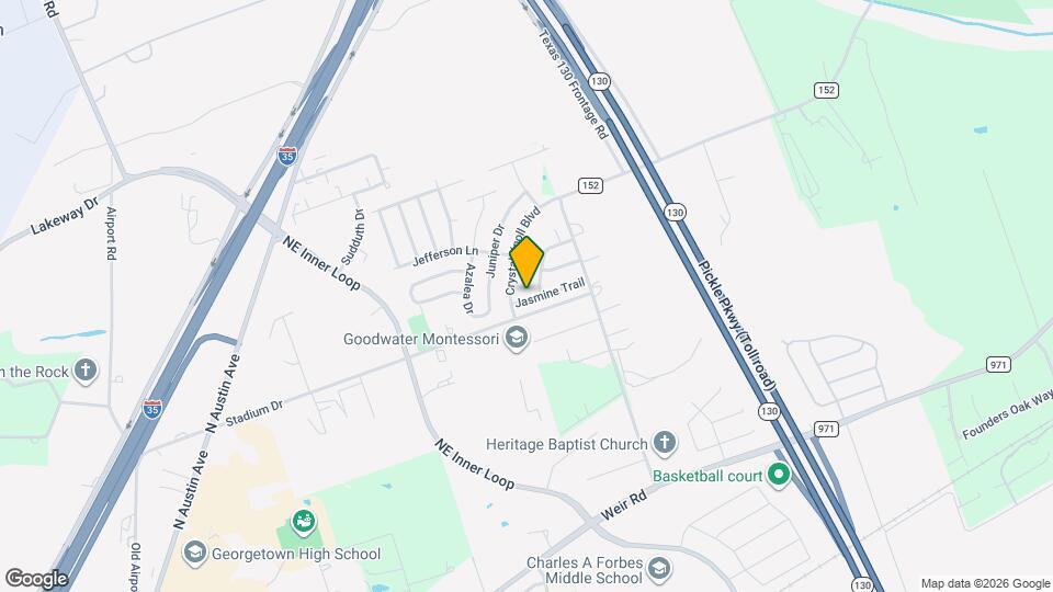 805 Jasmine Trail Map and Location Details