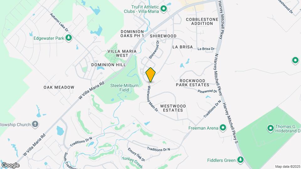 2701 Westwood Main Dr Map and Location Details