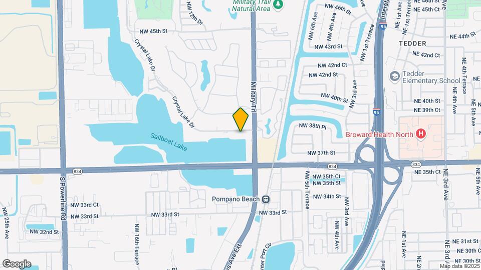 960 Crystal Lake Dr Map and Location Details