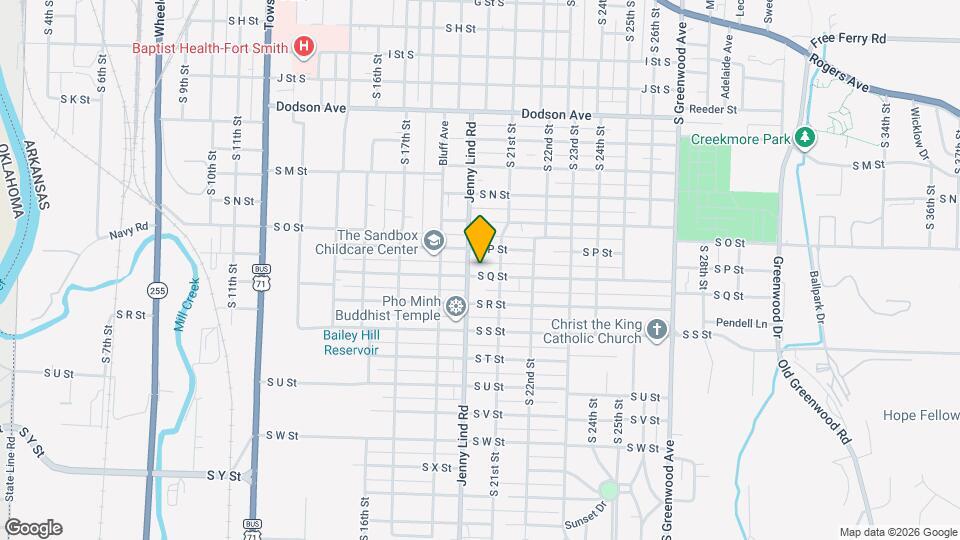 2009 S Q St Map and Location Details