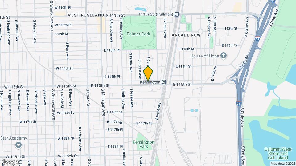324 E 115th St Map and Location Details
