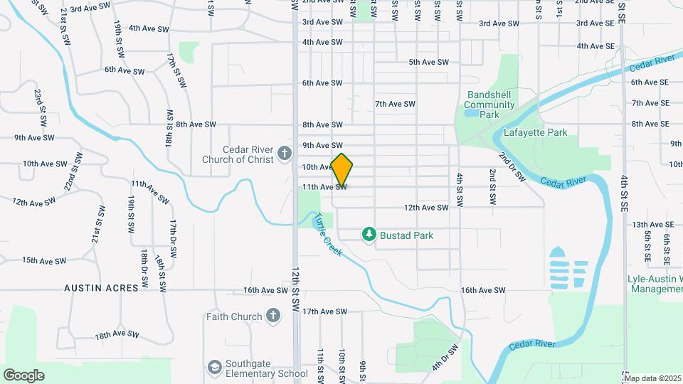 1013 11th Ave SW Map and Location Details