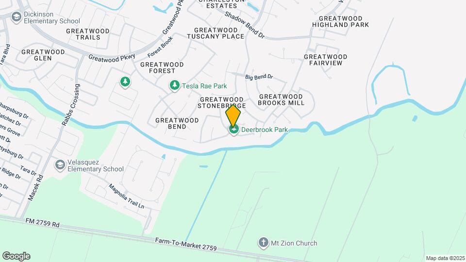 1266 Deerbrook Dr Map and Location Details