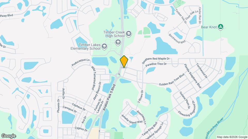 14037 Orchid Tree Pl Map and Location Details